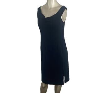 Lauren Ralph Lauren Dress Women L Black Date Night Evening Party Formal Dress
